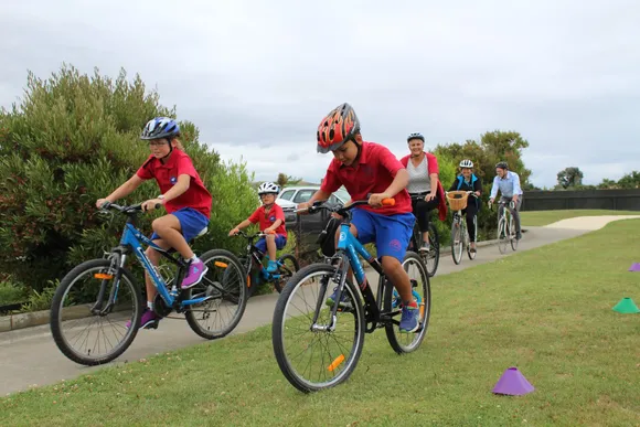 Bikes in Schools opening event